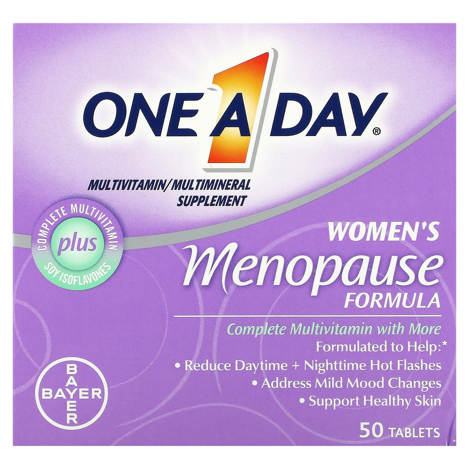 

Мультивитаминная Формула One-A-Day для женщин при менопаузе, 50 таблеток