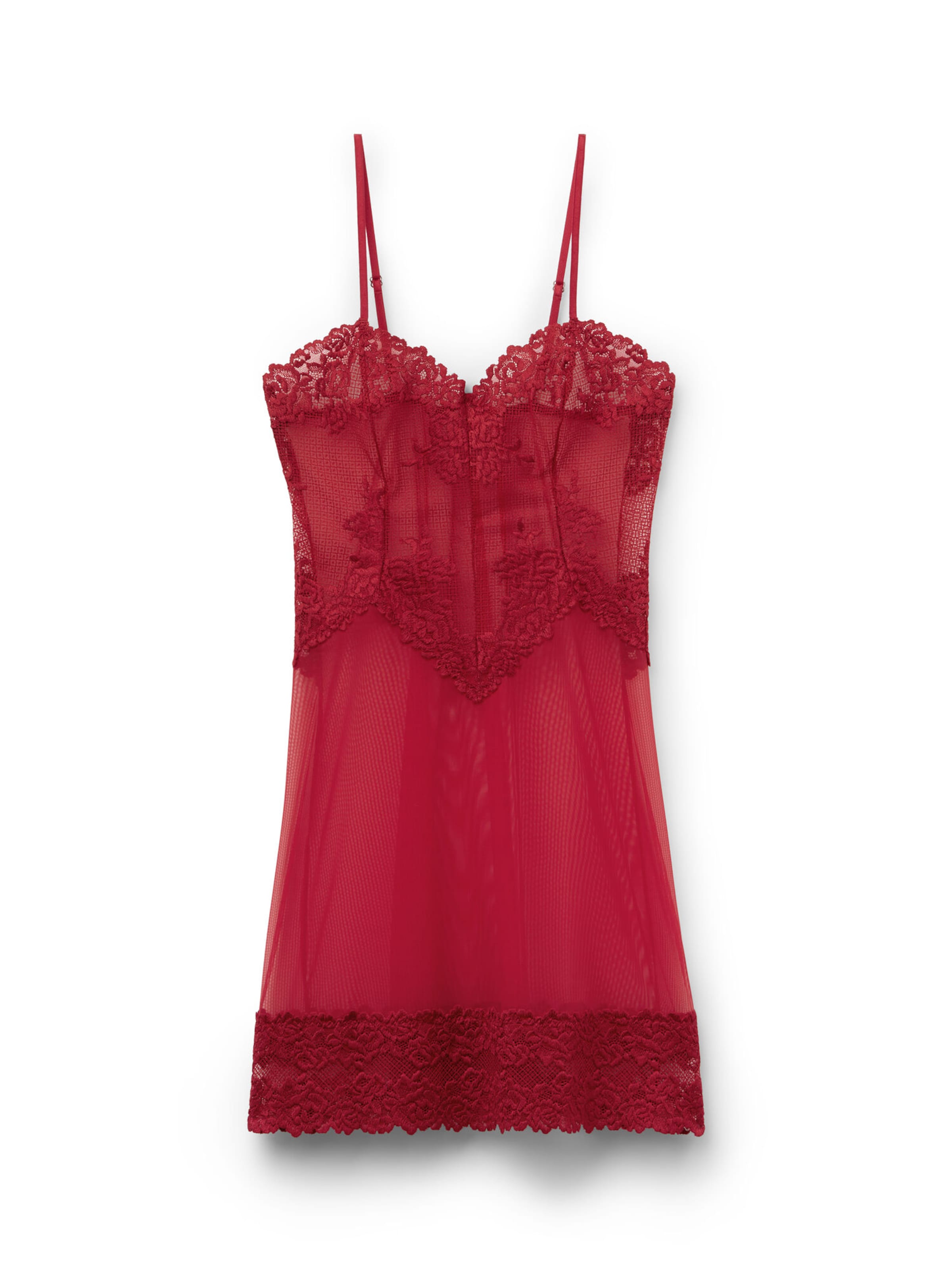

INTIMISSIMI Пеньюар 'Pretty Flowers Valentine' в красном цвете