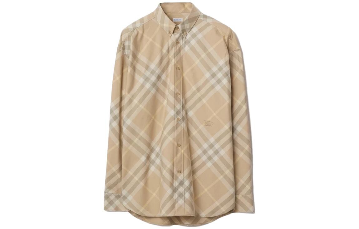 

Рубашка мужская льняная Burberry, цвет Linen