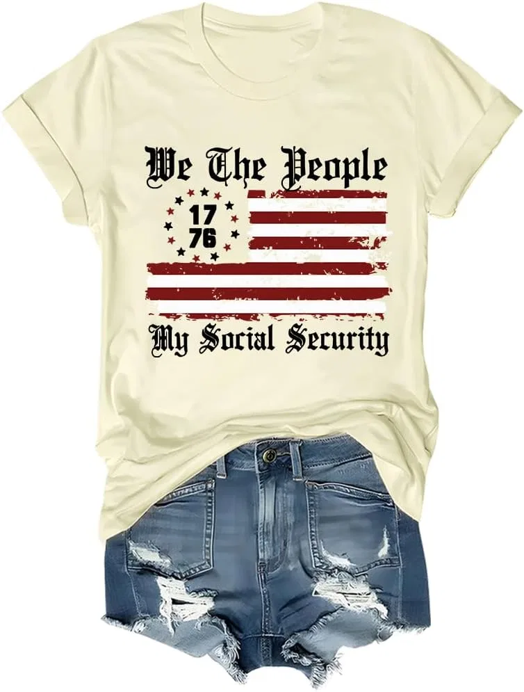 Футболка с принтом We The People Generic, Creamy Yellow