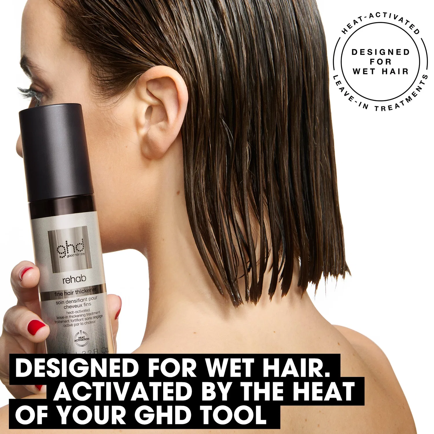 Спрей для объема тонких волос Rehab Fine Hair Thickener, 95 мл, ghd — фото 3