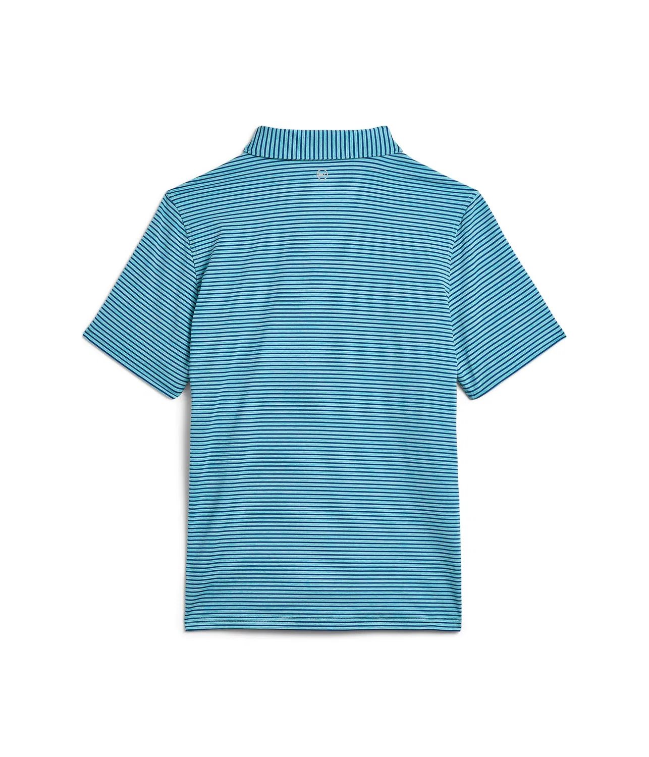 Поло Bradley Stripe Sankaty (для малышей/детей постарше) Vineyard Vines Kids, Turqs Cationic/Yacht — фото 2
