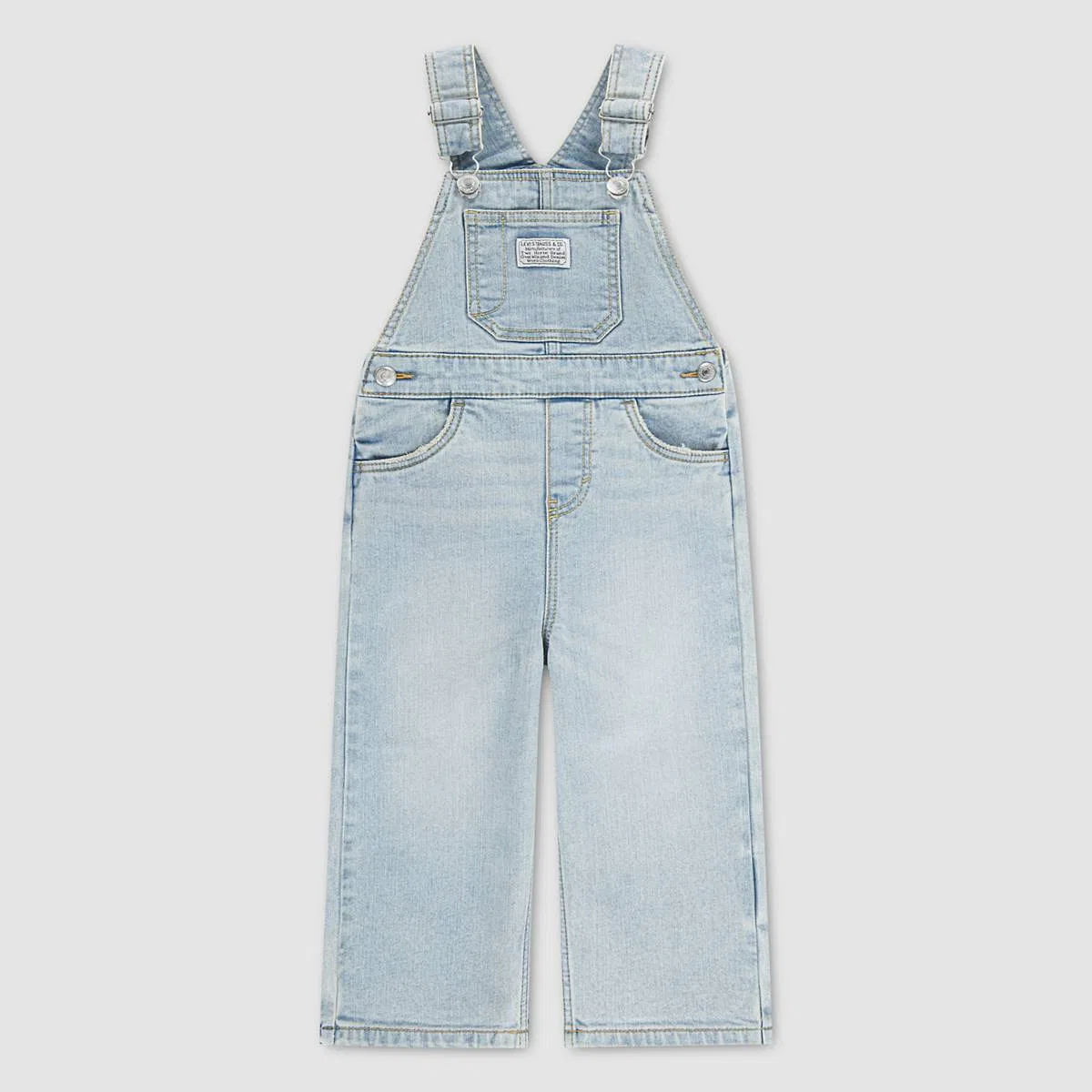 Свободный комбинезончик для мальчиков 2-4 лет Levi's, Luxor Last - Light Wash