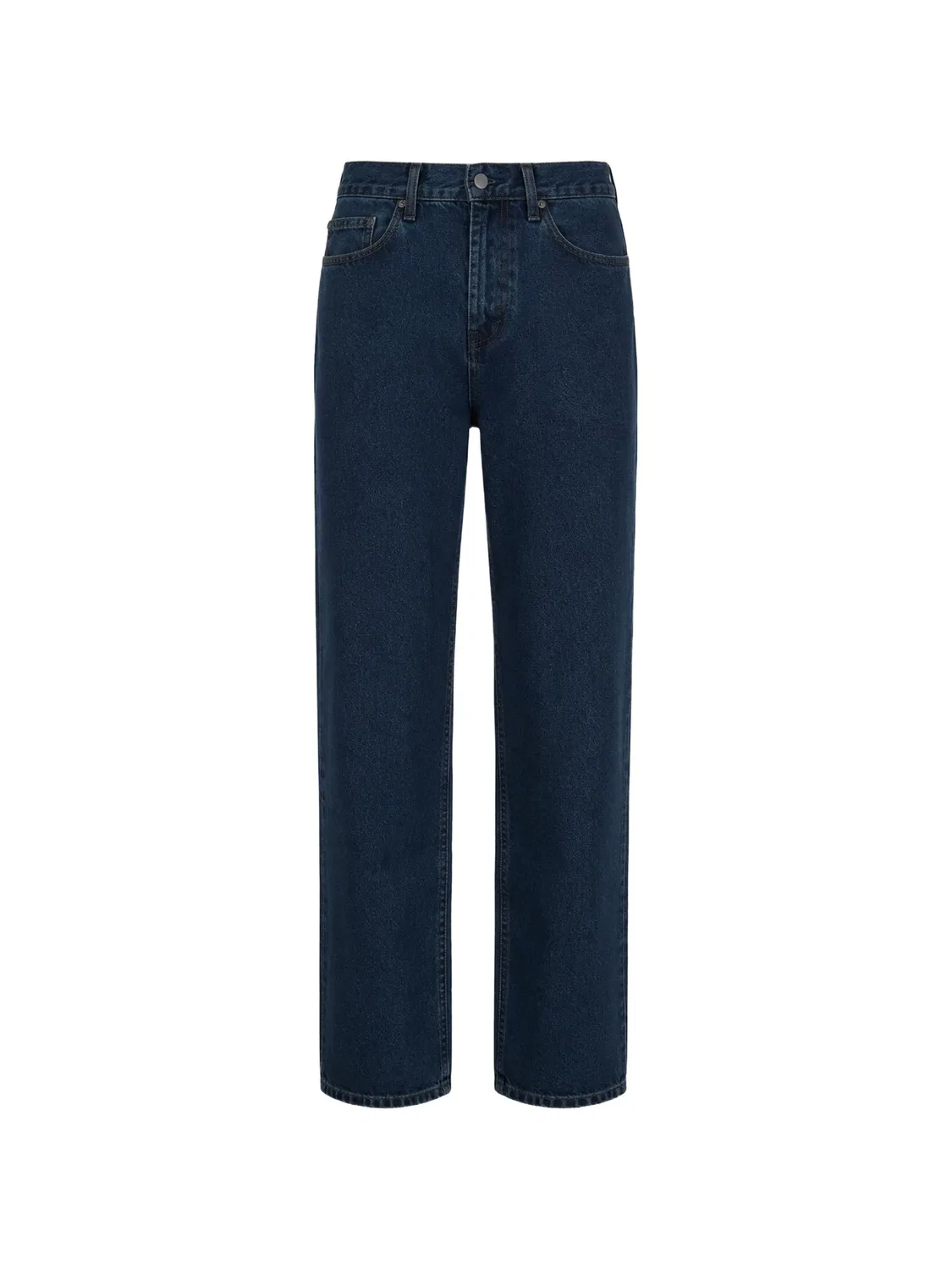 Джинсы прямого кроя с логотипом, синие Levi's, синий