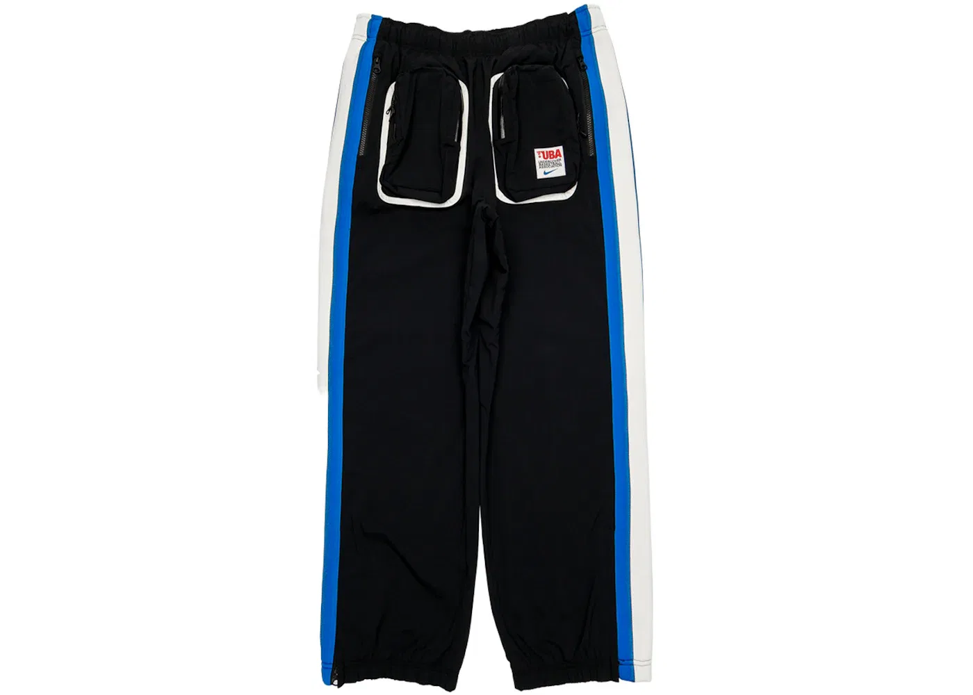 Мужской спортивный костюм с контрастными полосами Track Suit Nike, Black — фото 3