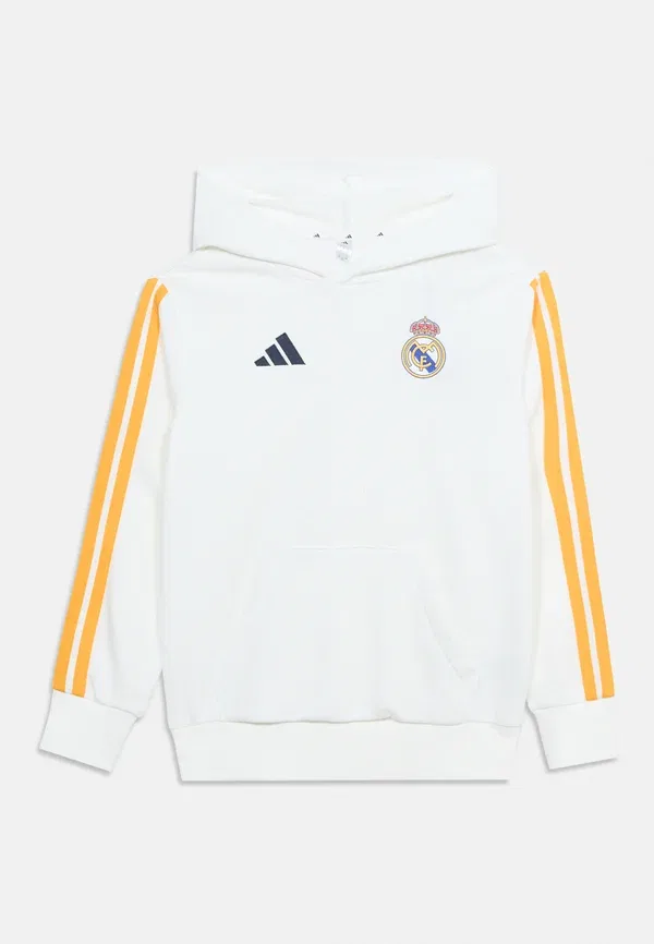 Детская толстовка унисекс "Реал Мадрид" - клубная одежда Adidas Performance, белый — фото 3