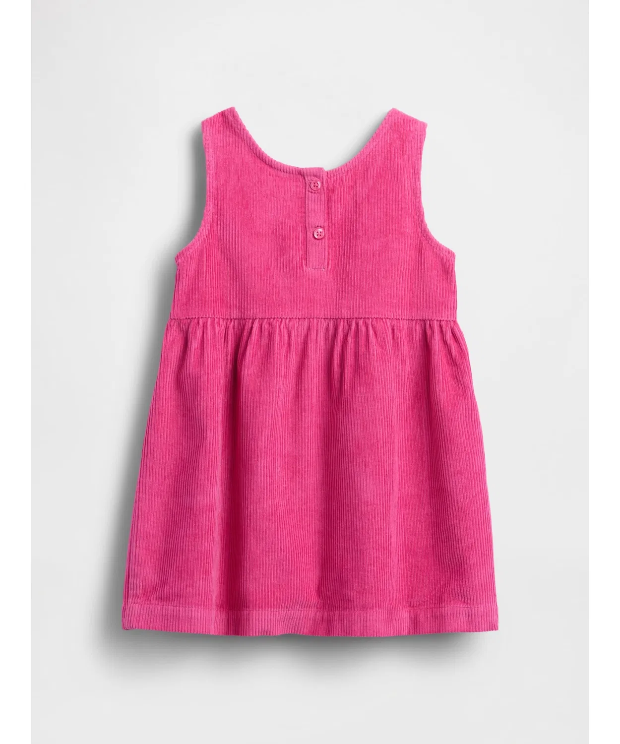 Детское платье-сарафан из вельвета с принтом GAP, Pink — фото 4