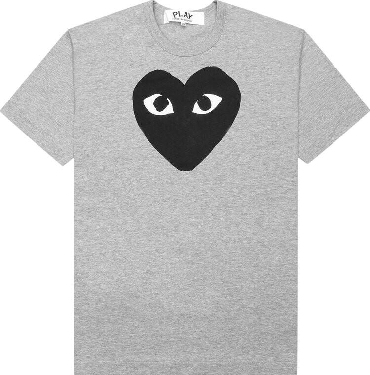 

Футболка Comme des Garçons PLAY Heart T-Shirt 'Grey', серый