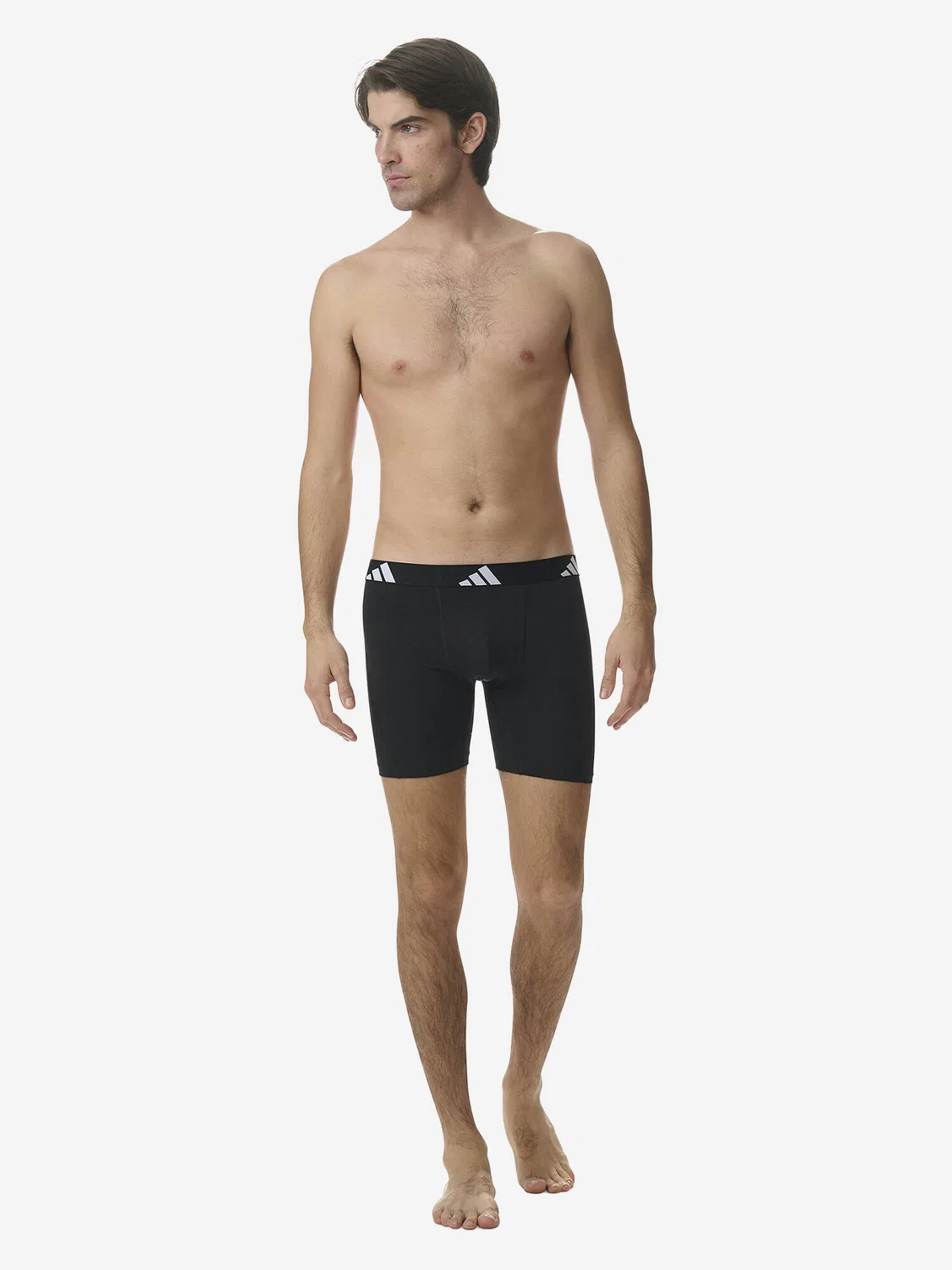 Мужские боксеры Active Flex Cotton Adidas, Schwarz — фото 2