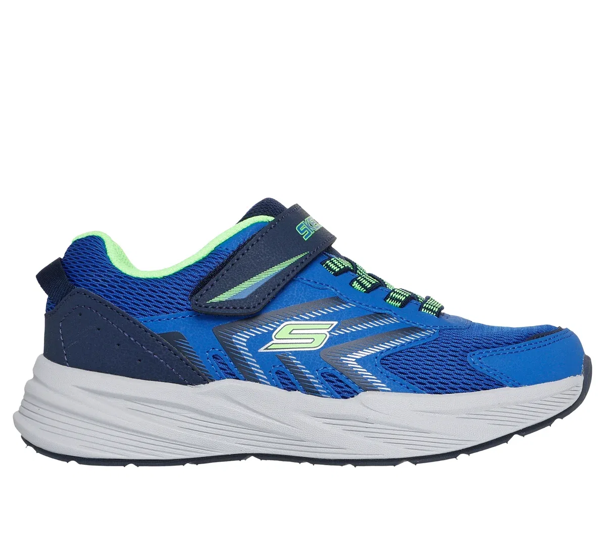 Детские кроссовки Microspec Tread Skechers, синий/тёмно-синий