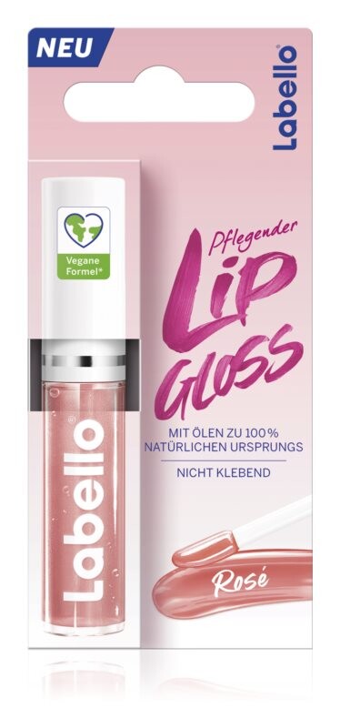 

Масло для ухода за губами Labello Lip Gloss, оттенок Rosé 5.5 мл