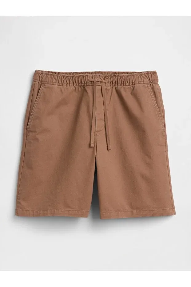 Мужские шорты хлопковые Gap, Light Brown-002 — фото 2