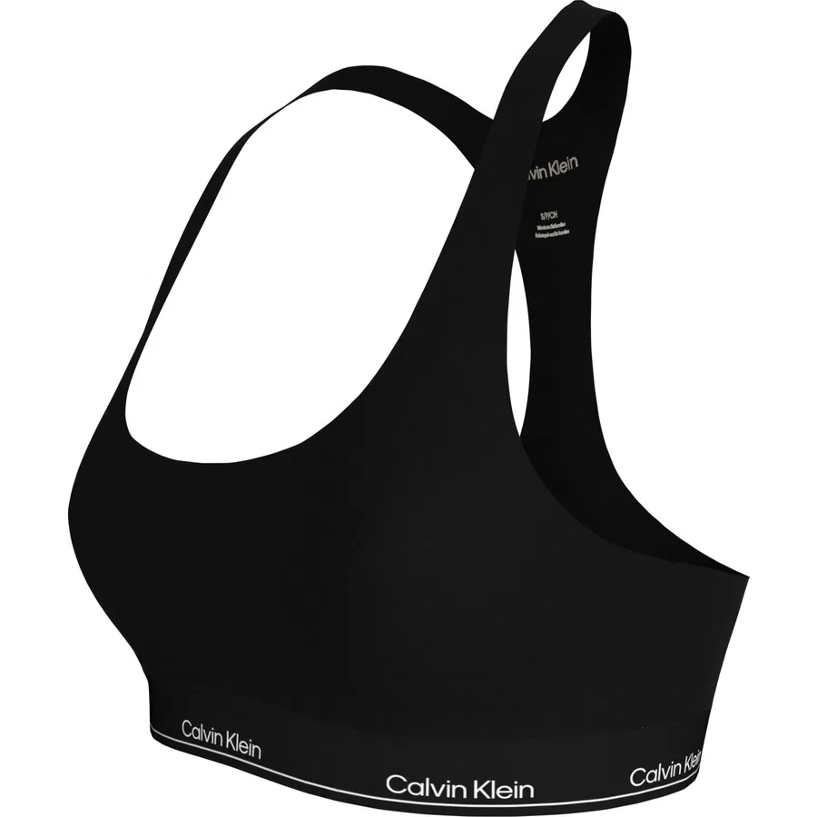 Спортивный бюстгальтер с низкой поддержкой Calvin Klein Wo, Черный — фото 3