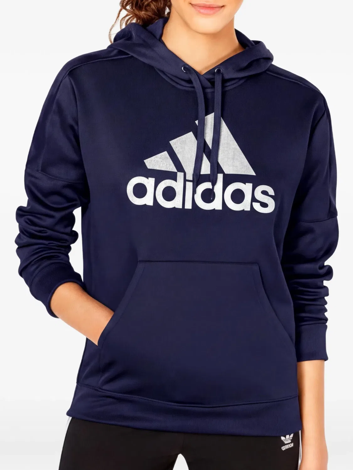 Худи Originals Shine Logo Adidas, синий