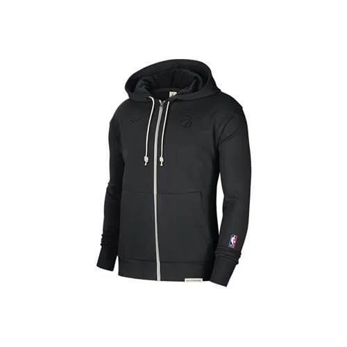 Мужской худи с капюшоном Nike NBA Toronto Raptors Dri-FIT Standard Issue, Schwarz