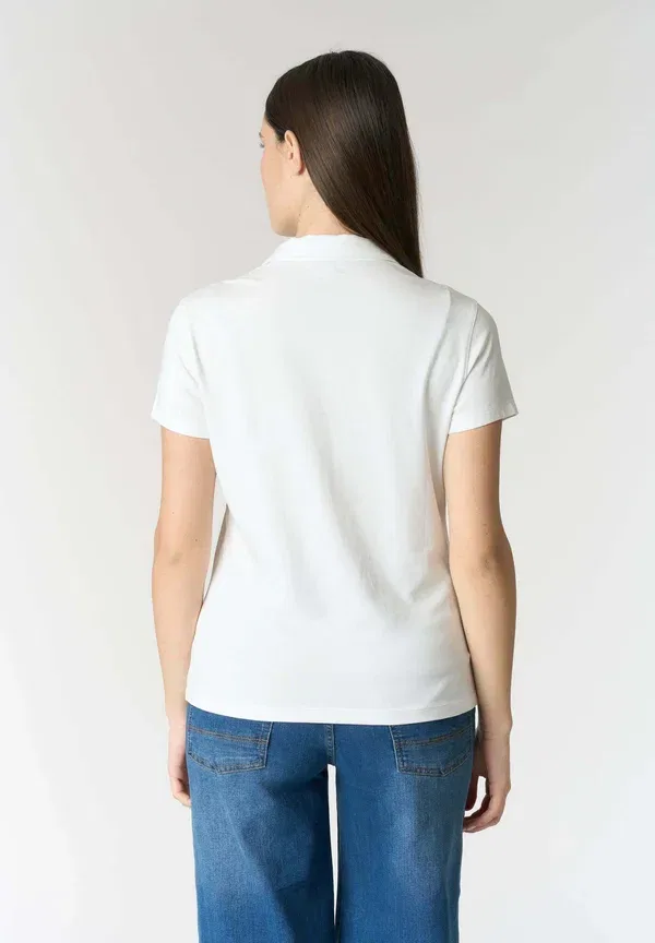 Футболка хлопковая Polo shirt U.S. Polo Assn., bianco, белый — фото 3