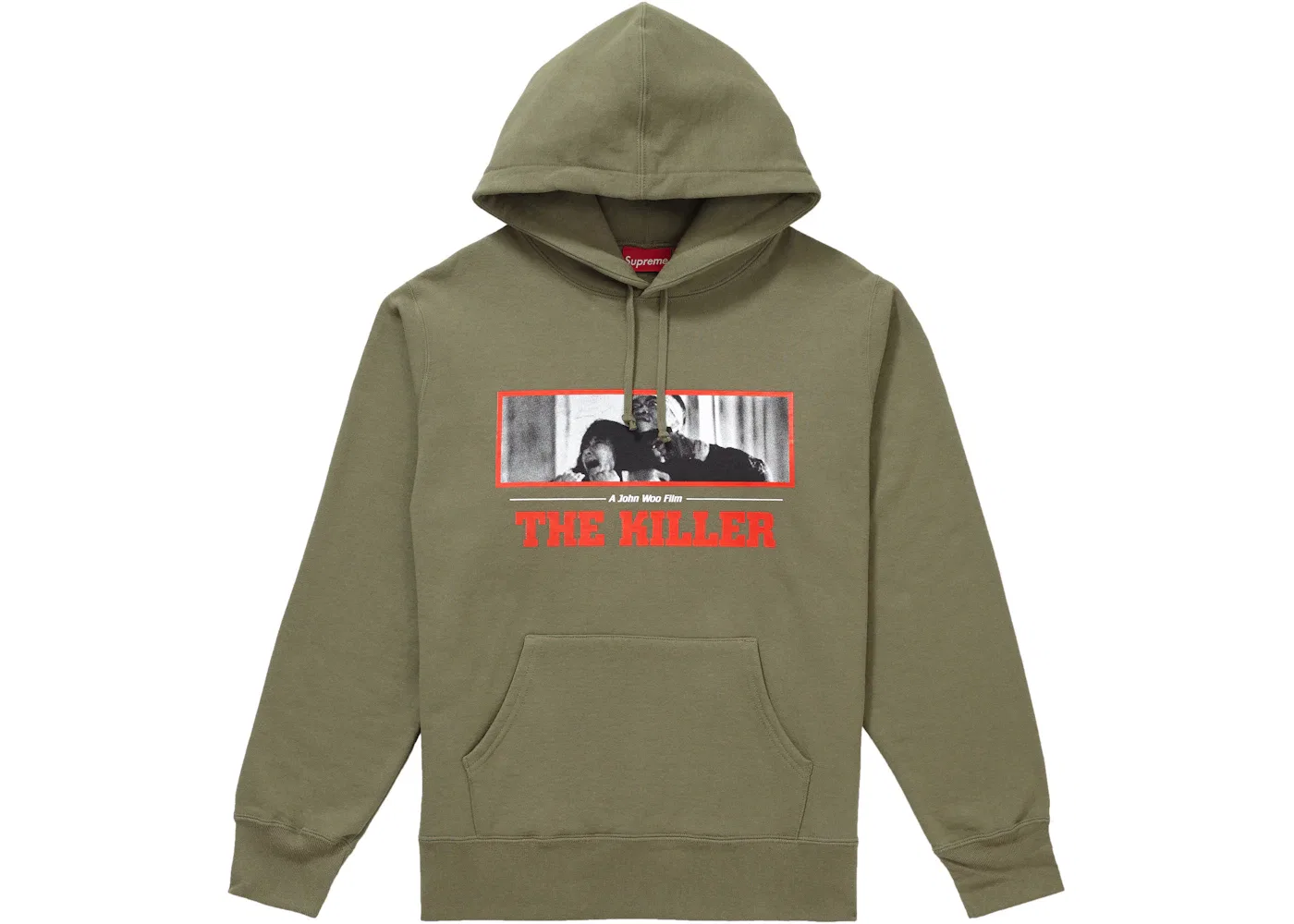 Мужская худи Supreme The Killer, Light Olive