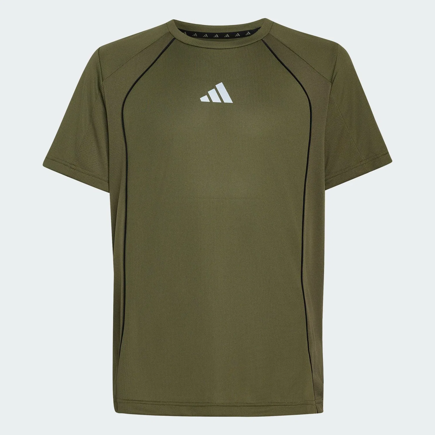 Детская футболка с технологией Climacool Tech Apparel Adidas, Цвет: Khakibeige / Silber — фото 2