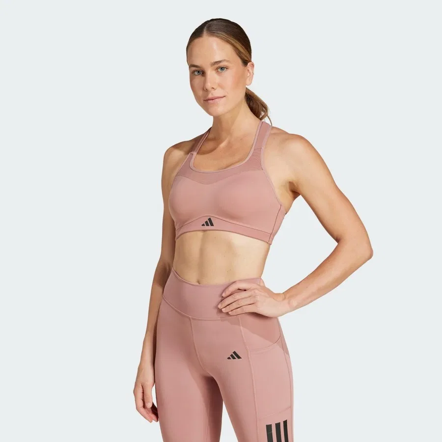 Спортивный бюстгальтер с высокой поддержкой Impact Training High Support Bra adidas, Оранжевый