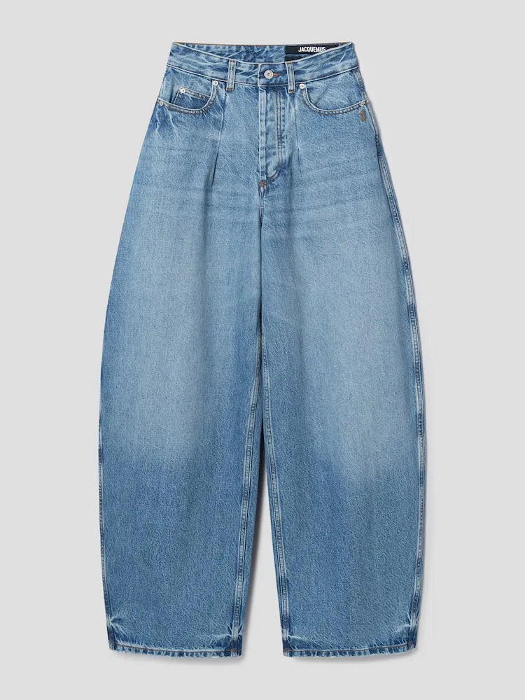 Джинсы Wide Ovalo JACQUEMUS, Blue
