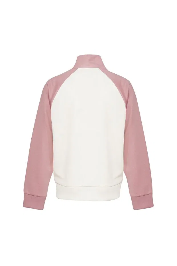 Детские свитшот для девочек с длинным рукавом Hummel, White — фото 3