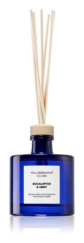 

Ароматический диффузор Vila Hermanos Apothecary Cobalt Blue Eucalyptus & Mint, 100 мл