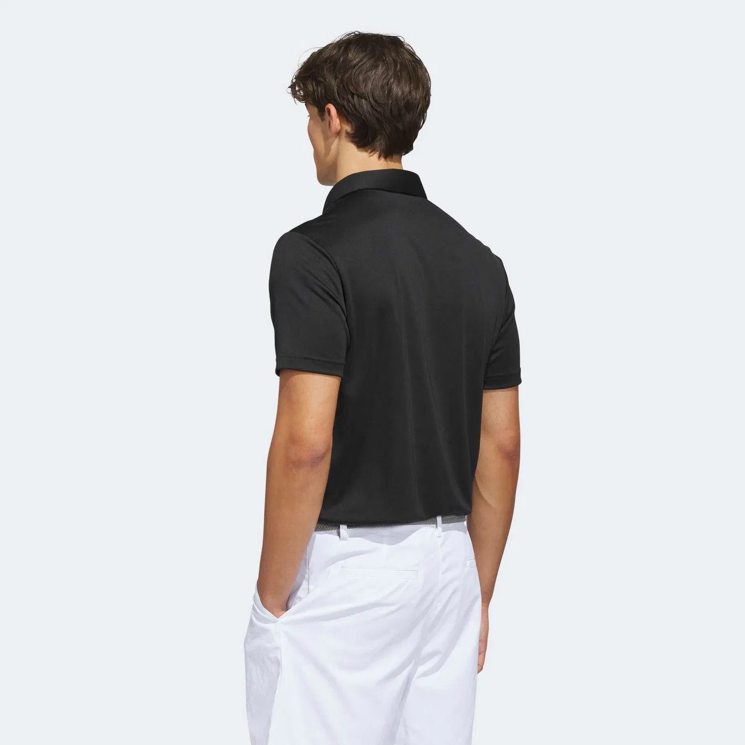 Мужское поло Performance Solid Adidas Performance, Black — фото 2