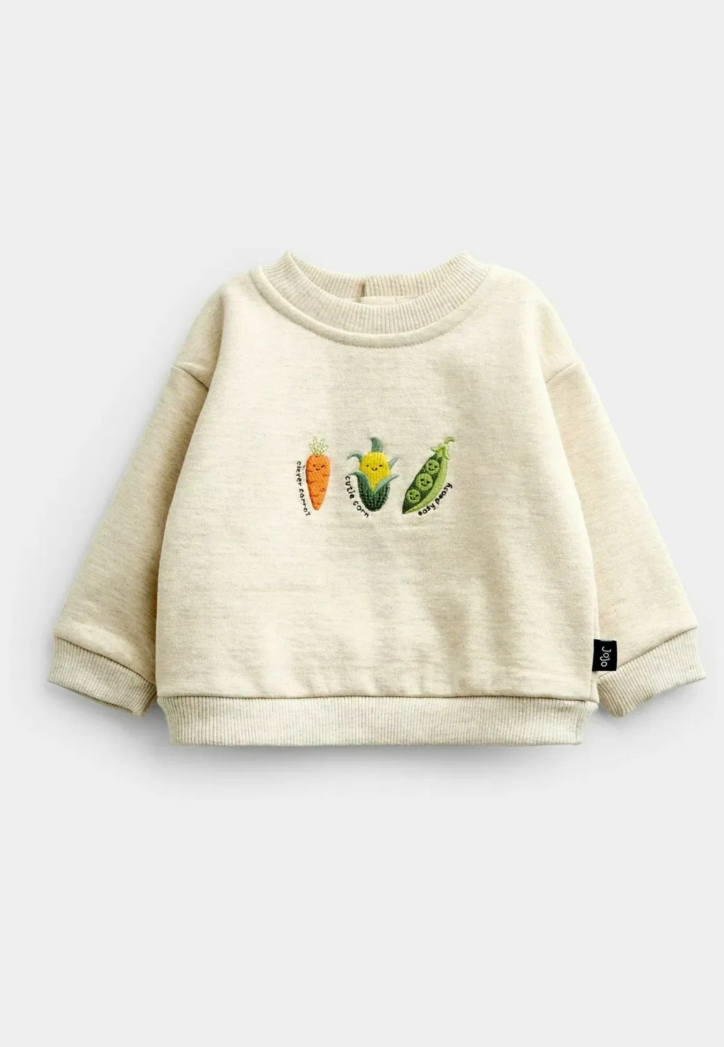 Комплект из толстовки и спортивных брюк с аппликацией - толстовка Jojo Maman Bébé, Green Vegetable — фото 2
