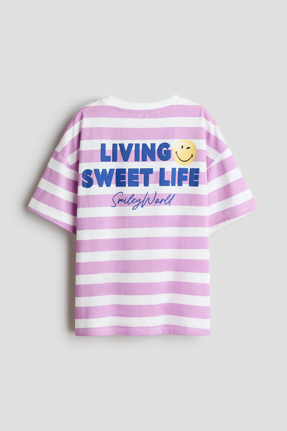 Хлопковая футболка с принтом H&M, Mattlila/Smileyworld — фото 2