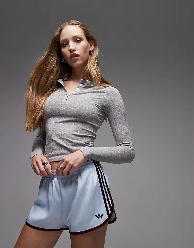 Спринтерские шорты Adidas Originals синего и, бордовый