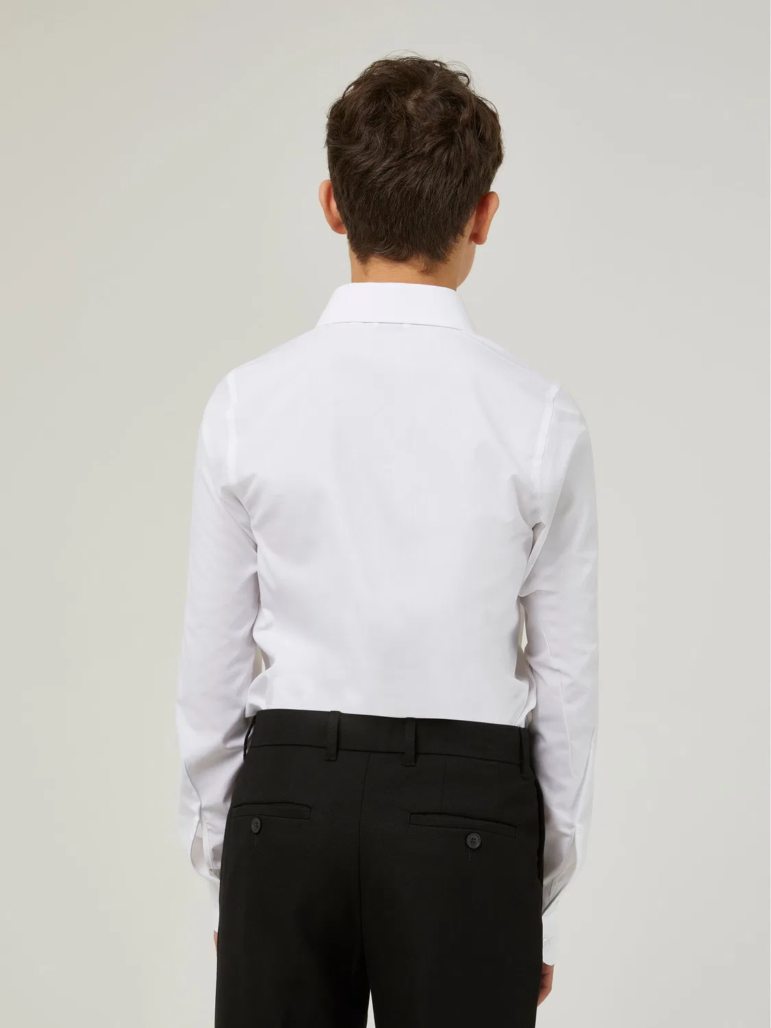 Рубашка школьная, slim fit Trutex, белый — фото 2