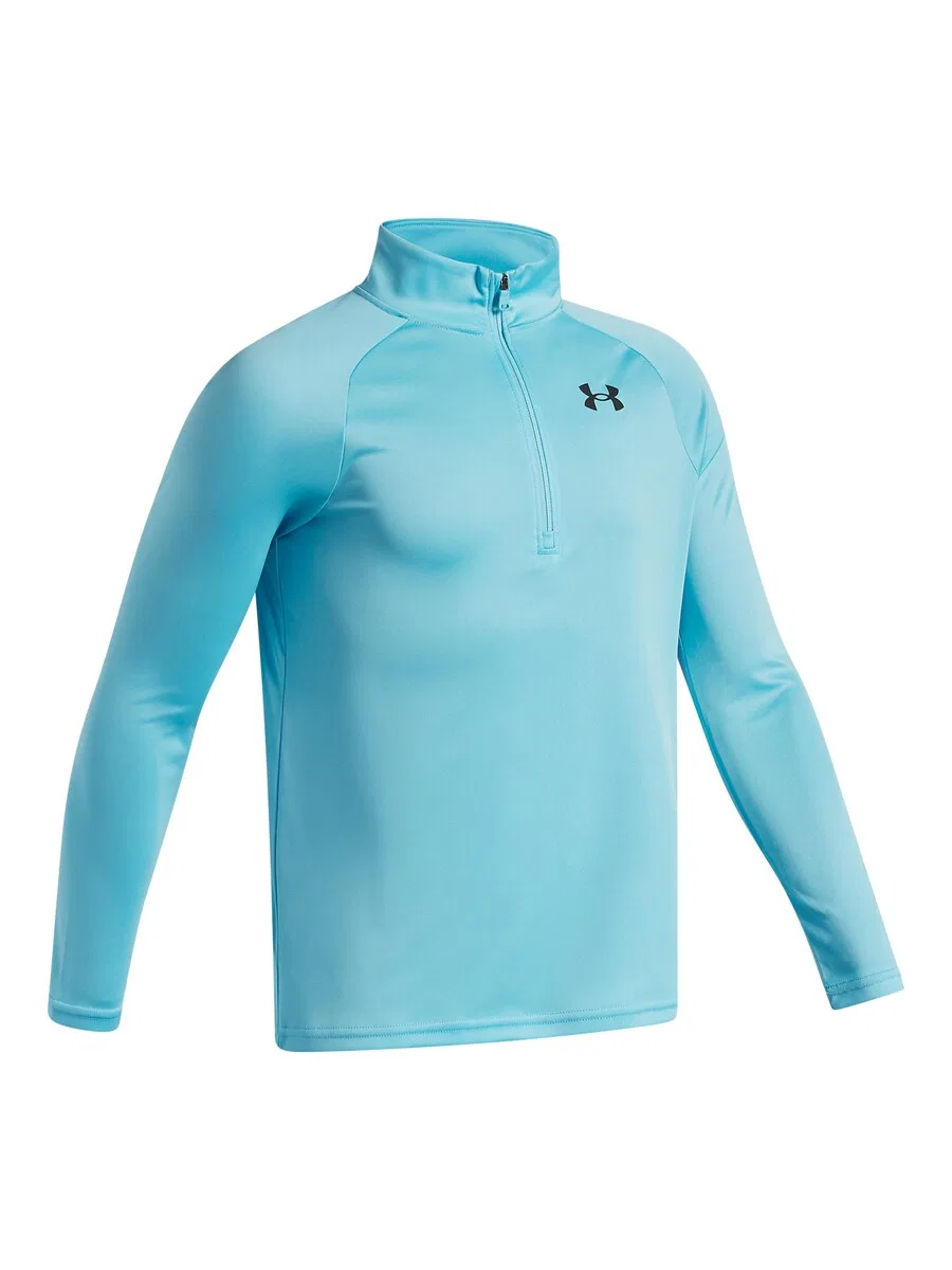 Спортивная футболка UNDER ARMOUR небесно-голубого цвета — фото 4