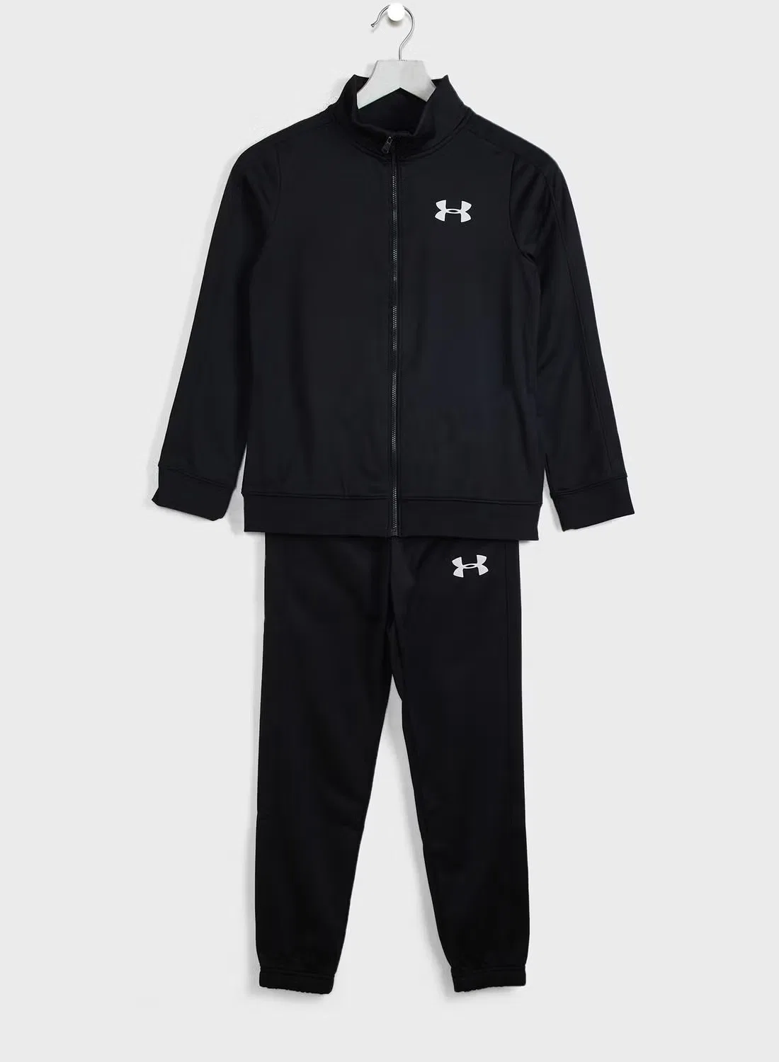 Комплект спортивный трикотажный с застежкой-молнией Rival Under Armour, черный