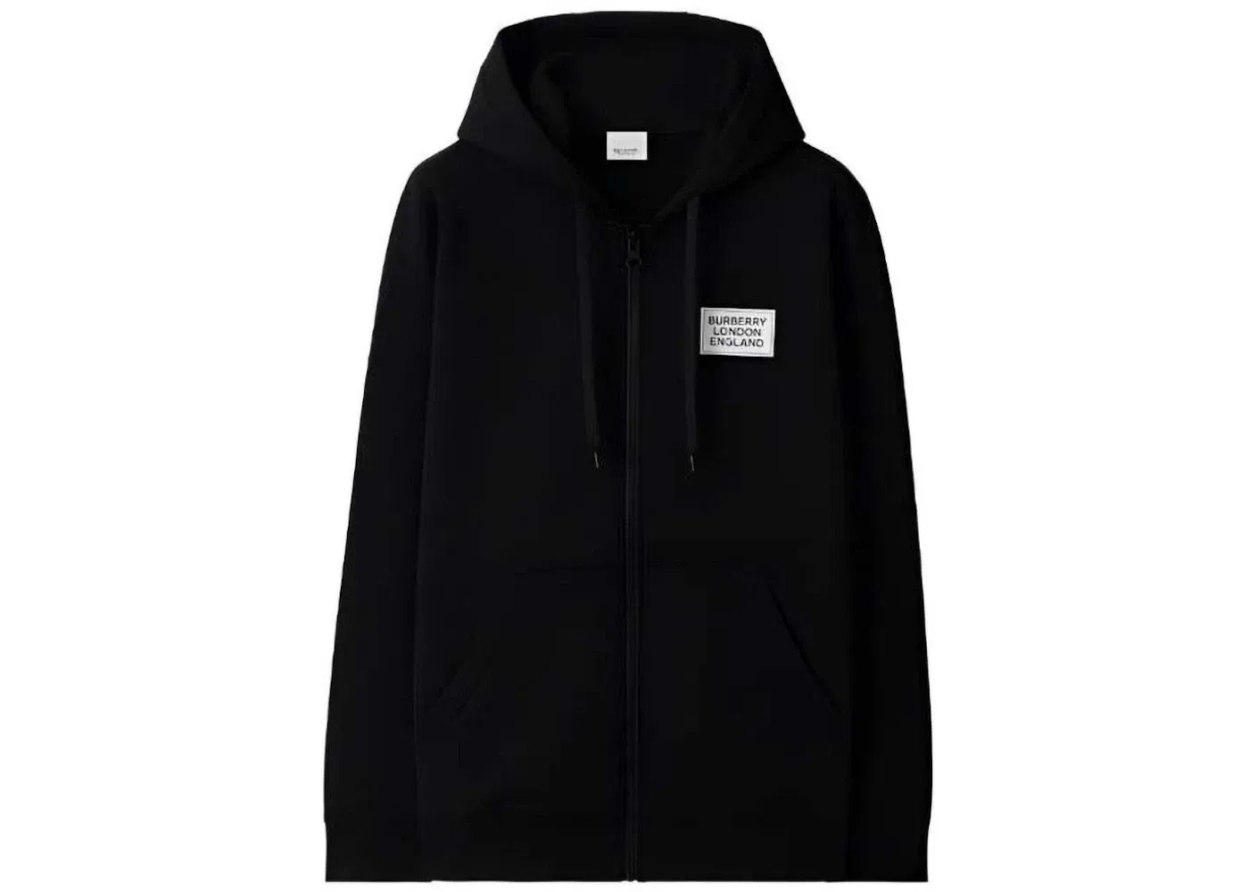 Мужская худи с принтом Hove Logo Zip Burberry, Black