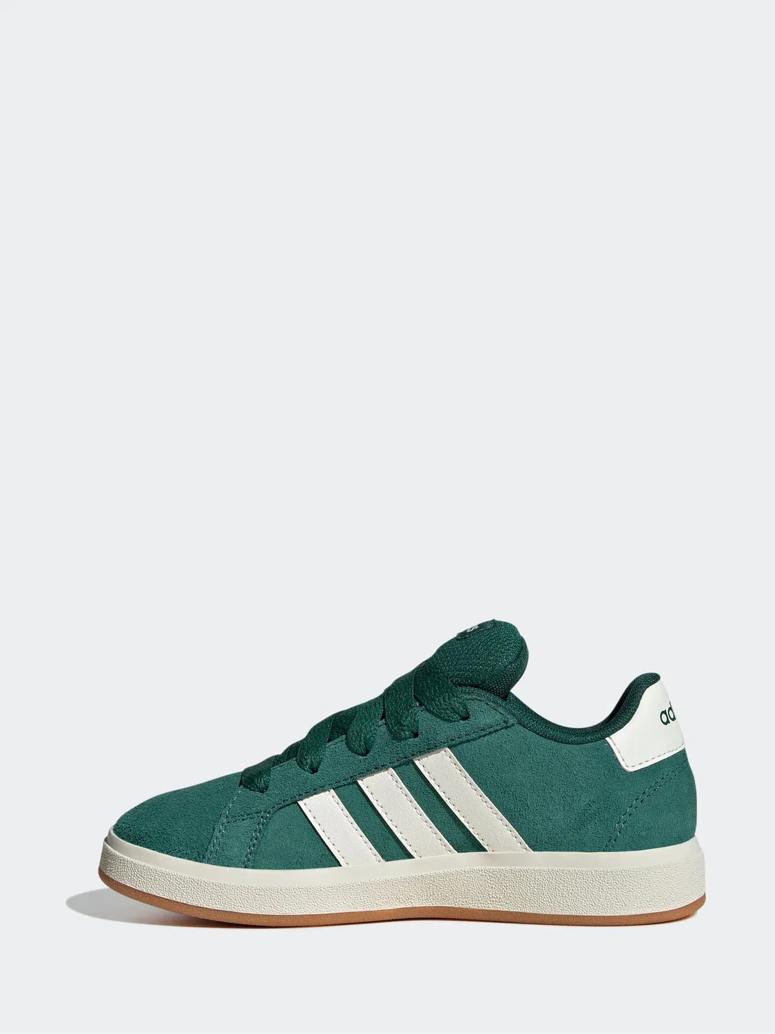 Кроссовки на шнуровке adidas Grand Court 00s, зеленые — фото 2