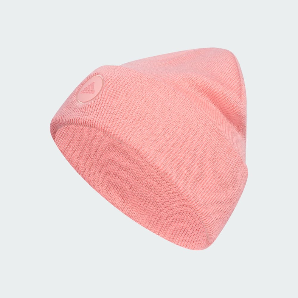 

Шапка Adidas Wide Cuff 2 Fold Beanie, цвет Semi Pink Spark