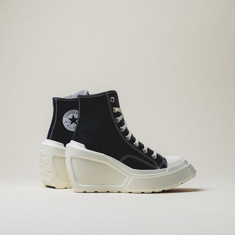 

Кроссовки Chuck Taylor All Star '70 De Luxe Wedge Hi Converse, черный, Серый;черный, Кроссовки Chuck Taylor All Star '70 De Luxe Wedge Hi Converse, черный