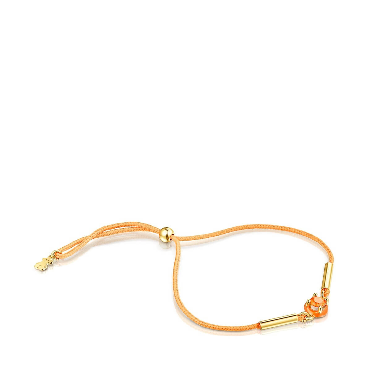 

Браслет Tous Vibrant Colors Cord With Carnelian And Enamel, оранжевый