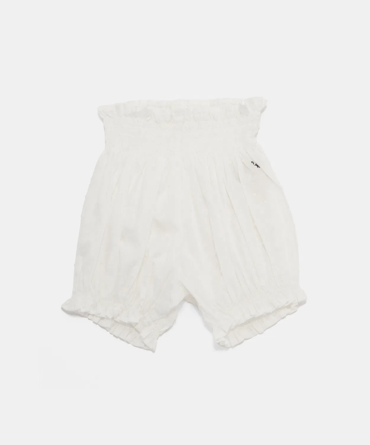 Детский боди-комбинезон с гороховым принтом Uhr LIMITED Dot Bloomer IENA ENFANT, Бордовый — фото 3