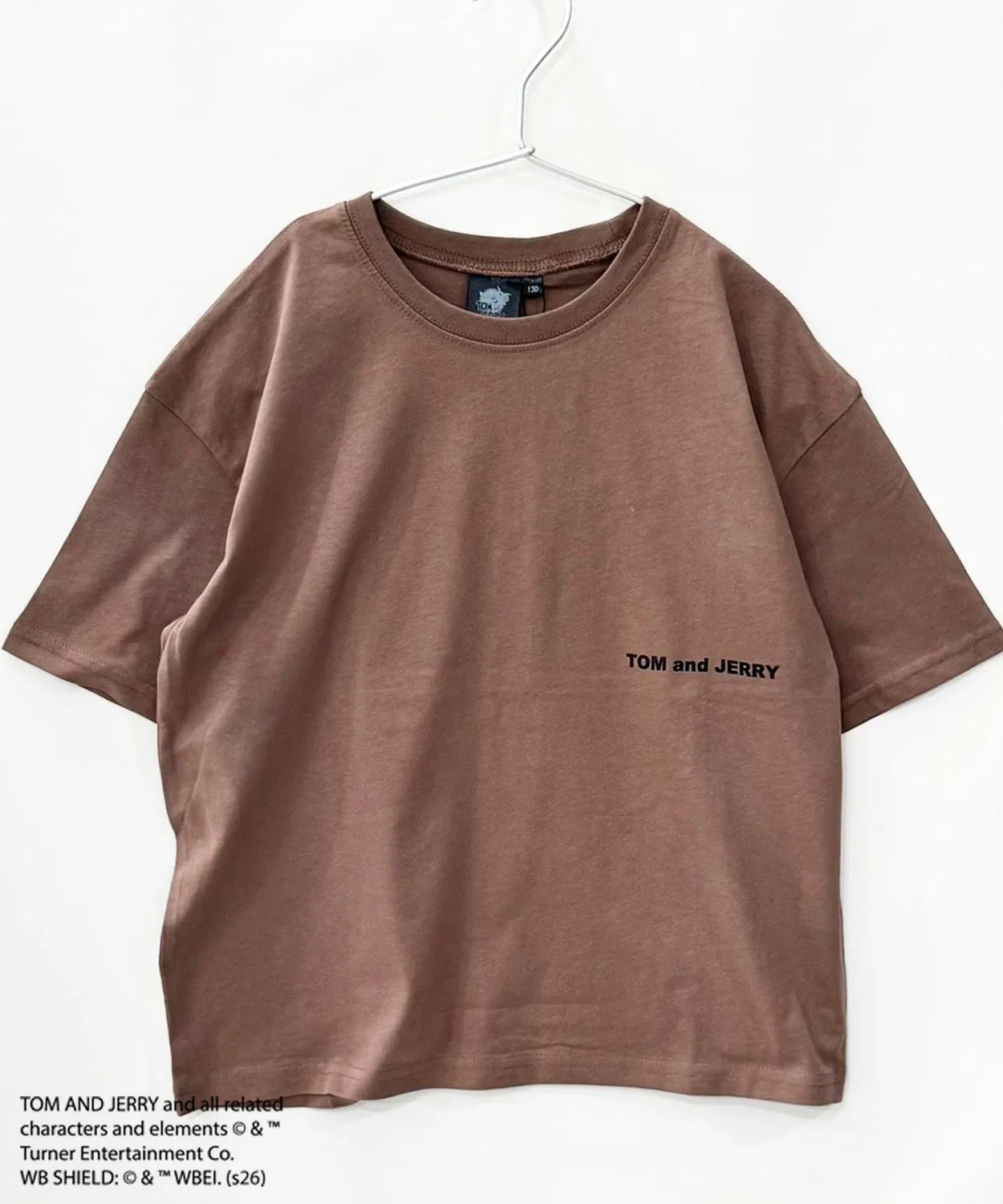 Детская футболка с длинным рукавомс принтом TOM AND JERRY Outfitter lab, Navy — фото 4