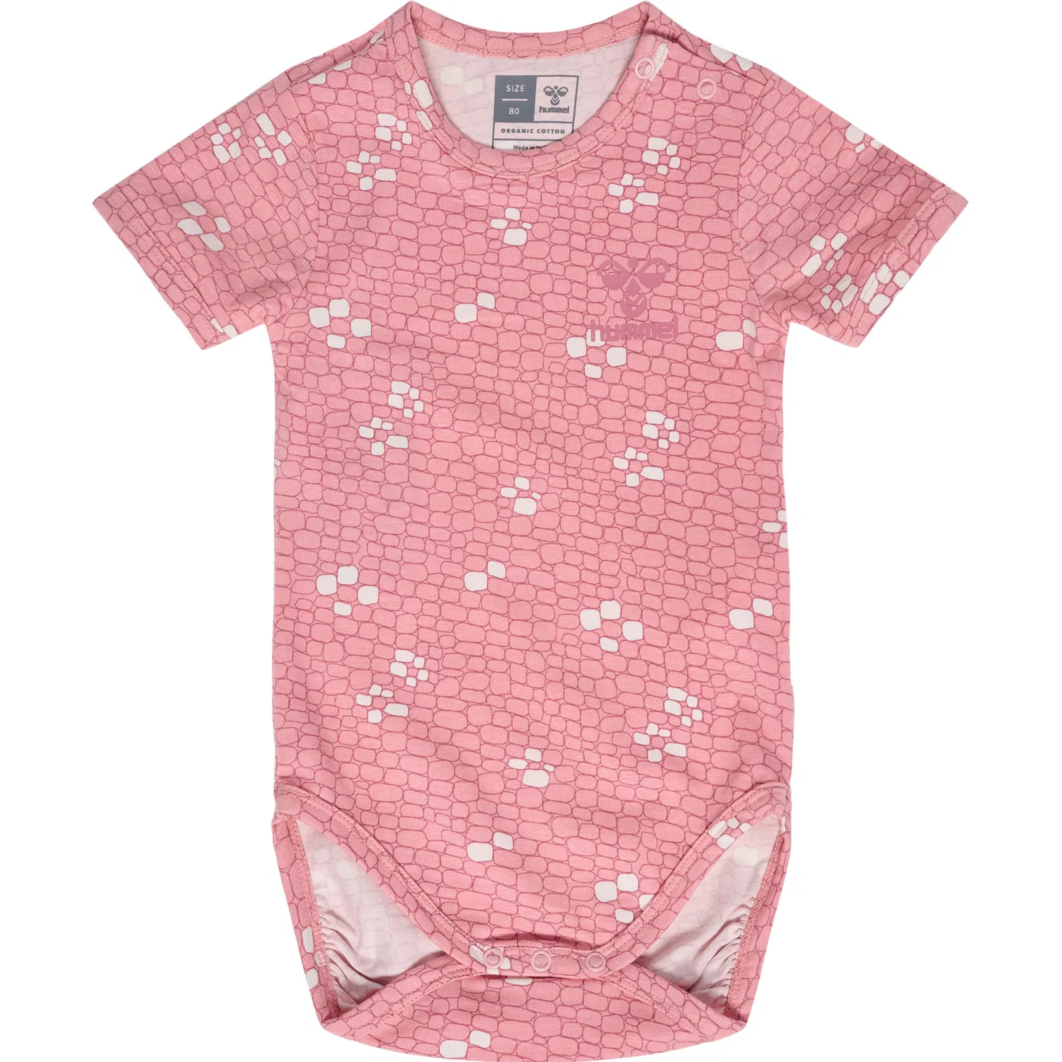 Детский боди с коротким рукавом Zanzi Hummel, Rosa