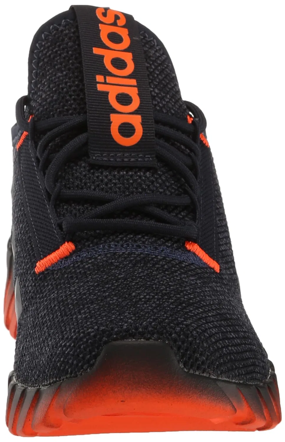 Детские кроссовки с текстильным верхом Kaptir 3.0 Adidas, Shadow Navy Impact Orange Ink — фото 2