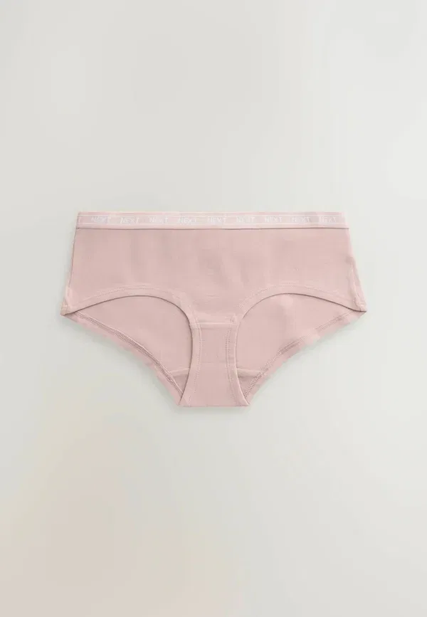 Комплект трусов из хлопка и эластана 4 шт Next, neutral marls — фото 4