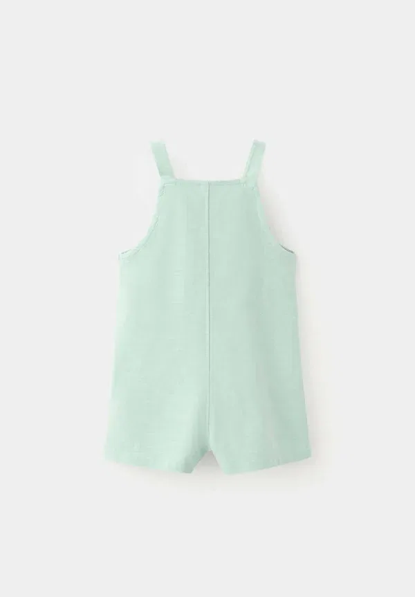 Детский комбинезон Mango Kids, светло-зеленый — фото 2