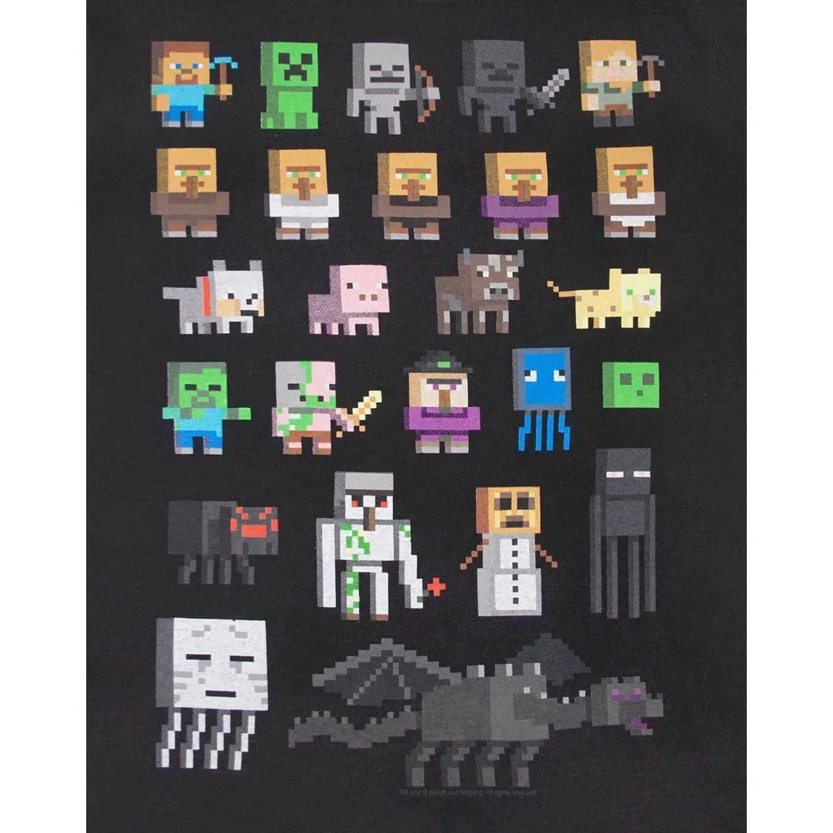 Детская футболка Minecraft, Black — фото 4