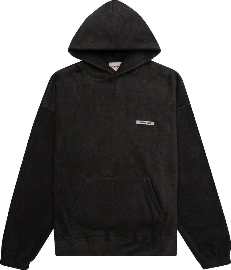 

Худи Fear of God Essentials Polar Fleece Hoodie 'Strech Limo', черный