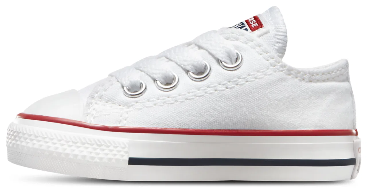Кроссовки для мальчиков All Star Low Top Converse, цвет Optical White/White — фото 3