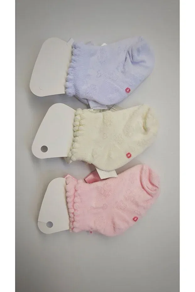 Детские носки для девочек хлопковые Fındık Bebe, Colored — фото 3