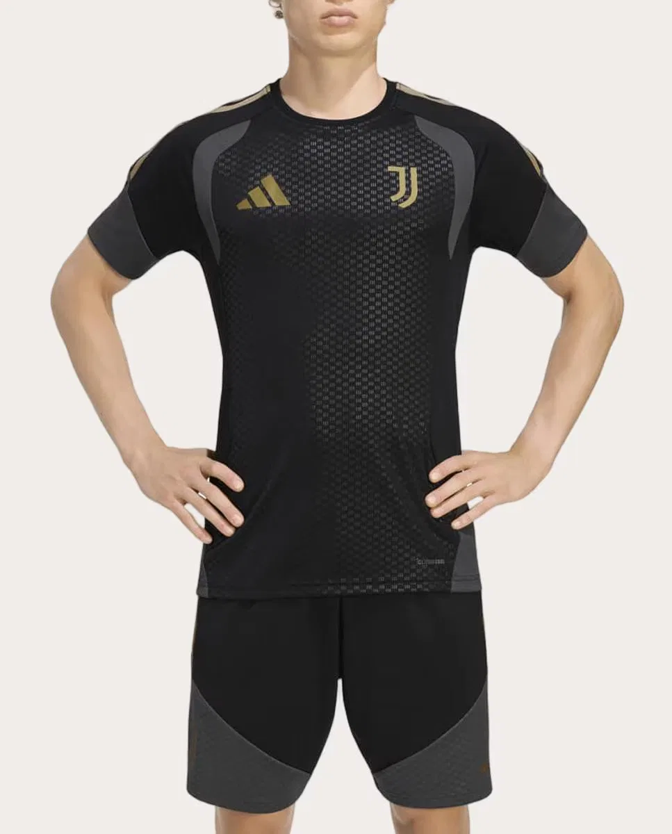 Мужская футболка, Training Juventus FC 2026-2027, adidas, черный