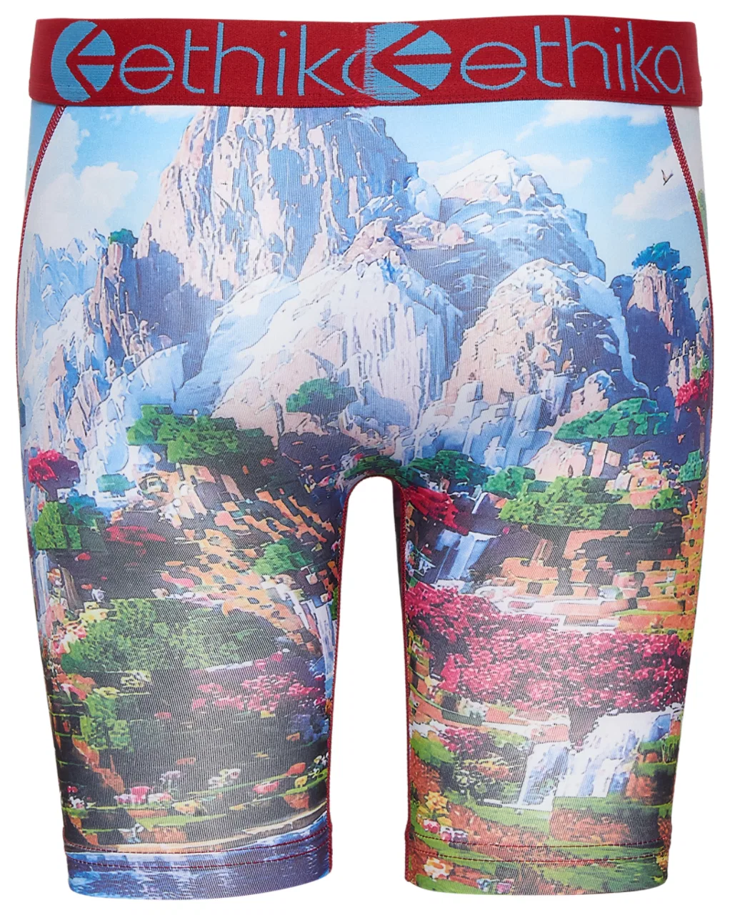 Детские трусы для мальчиков с четырехсторонней растяжимостью Graphic Briefs Ethika, синий/красный — фото 4